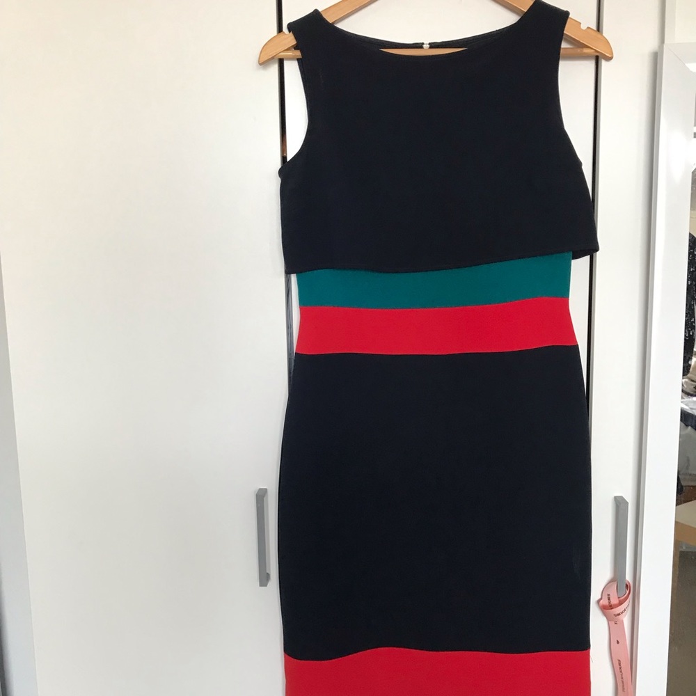 Teri John Rickie Freeman Black Dress 2